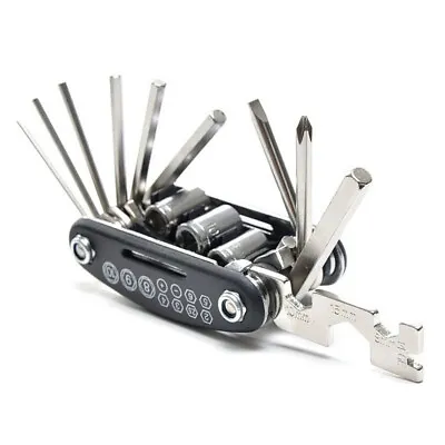 16in1 Professional Multifunction Bike Bicycle Cycling Mechanic Repair Tool Kit • $5.99