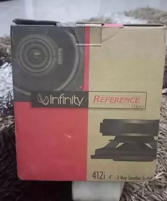 PAIR Of INFINITY REFERENCE  412i  4   COAXIAL  2way Speaker System  • $175