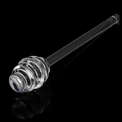 1Pc Honey Spoon Glass Honey Dipper Stick Kitchen Accessories` • £5.55