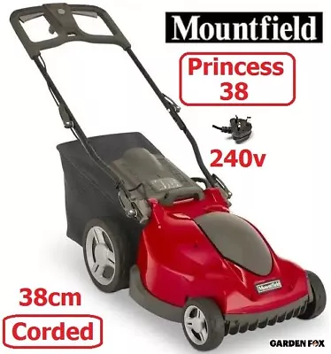 MOUNTFIELD Princess 38 240v Mains Electric Mower 294380063/M21 8008984843028 ZTM • £199.97