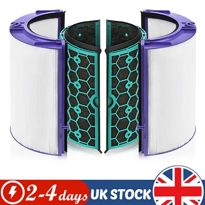 Replacement Filter For Dyson HP04 TP04 DP04 Air Purifier Hepa & Activated Carbon • £26.95