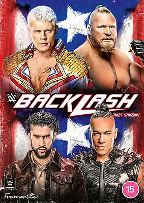 £13.78 • Buy WWE: Backlash 2023 (DVD) Cody Rhodes