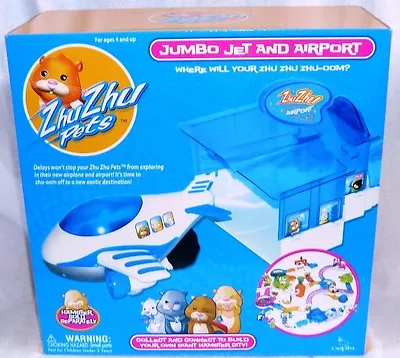 Zhu Zhu Pets Jumbo Jet And Airport • £13.99