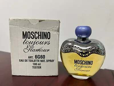 TOUJOURS GLAMOUR By MOSCHINO 3.4 FL Oz / 100 ML EDT Spray In Tester Box • $39.99