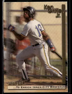 1995 Megacards Ken Griffey Jr. Wish List #9 Baseball Card 0202F • $3