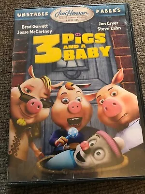 3 Pigs And A Baby DVD Movie For Kids  • $6.25