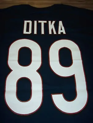 CHICAGO BEARS #89 MIKE DITKA NFL FOOTBALL JERSEY T-Shirt MENS SMALL NEW W/ TAG • $24.99