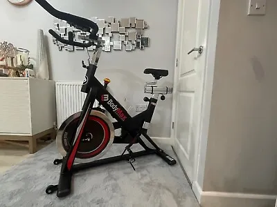 Bodymax B15 Exercise Bike Black Red 13kg Flywheel Spinning Indoor Training • £130