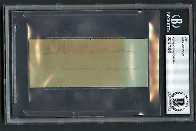 Babe Didrikson D1956 Auto 2x4.5 Cut Signed At The 1932 L.A. Olympics BAS Slabbed • $2500