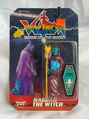 1984 Panosh Place Voltron  HAGGAR THE WITCH  Action Figure In Pack UNPUNCHED • $189.95