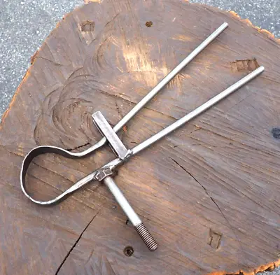 Hand-forged Blacksmith Jig  Spring Fuller  Blade Knife Vintage Anvil Tool Rr • $40