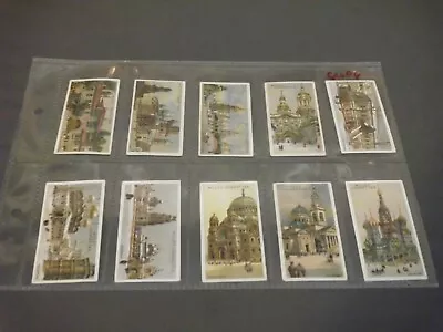 Vintage Wills Cigarettes Gems Of Russian Architcture Cards • $12