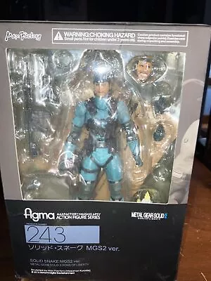 Max Factory Metal Gear Solid 2: Solid Snake Figma Action Figure • $99.99