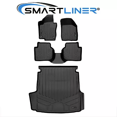 SMARTLINER 2 Row Floor Mats And Cargo Liner Set For 2020-2022 Volkswagen Passat • $219.98