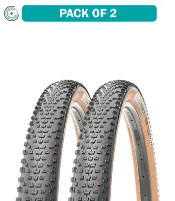 Pack Of 2 Maxxis Rekon Race Tire Clincher Wire Dark Tan/Black 27.5 X 2.25 • $63.52