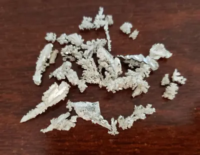 PURE SILVER CRYSTAL - NUGGETS/CLUSTERS - 10 Grams  .999+ FINE BULLION • $24.49
