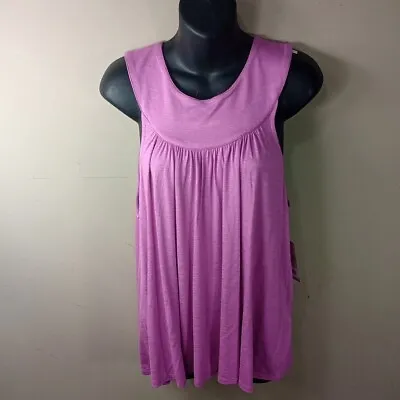  Wrangler Shirt Women's Large Purple Heather Sleeveless Western Rodeo Shirt  • $27.41