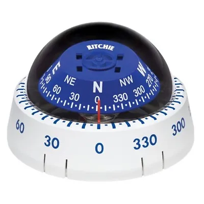 Ritchie Xp-99W Kayaker Compass - Surface Mount White • $93.74