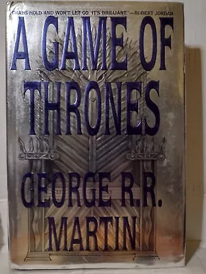 George RR Martin SIGNED & Inscribed A Game Of Thrones HC 1st/1st Dust Jacket '96 • $895