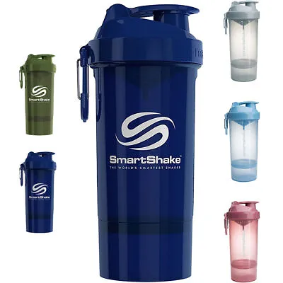 £11.99 • Buy SmartShake Original2Go One Smart Shaker Bottle Mixer Blender Whey Protein Shake