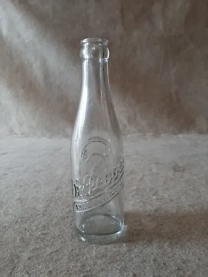 Vintage Clear Glass Soda Beverage Bottle DR PEPPER Salisbury MD Company Clock • $24.99