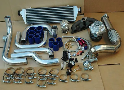 Honda Civic 92-95 B Series Blot-on Turbo Kit+ Intercooler Piping Rs Bov Flange • $764.74