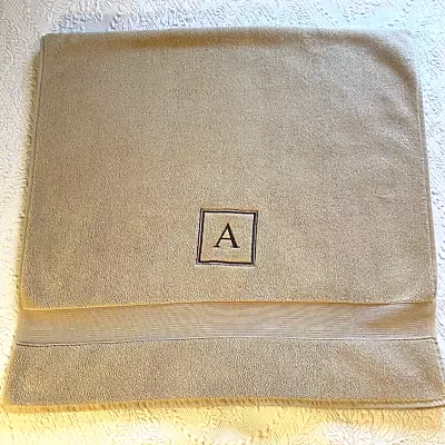 Pottery Barn Monogrammed Letter A BATH TOWEL ***READ DESCRIPTION*** • $18