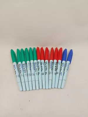 Lot 14 Sanford & Expo Vis A Vis Wet Erase Fine Point Overhead Projector Markers • $19.99