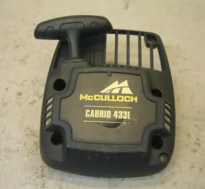 McCulloch MAC BC 433L  Spares-Shroud Rear Assy- Starter Pull / Recoil Assembly • £45.95