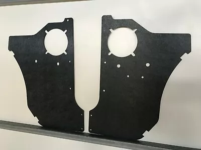 $65 • Buy Black ABS Kick Panels Fits Datsun 1200 B110 B120 All Models With Speakers X2