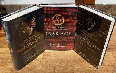 James Wilde: Dark Age Set - Signed 1st Edition Hardbacks • £110