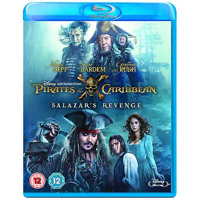 Pirates Of The Caribbean Salazar's Revenge Johnny Depp Salazars Region B Blu-ray • $16.95