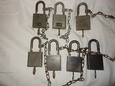 Vintage American Series 200 Military Padlock Lock With Key Sale Is For One Lock • $10.95