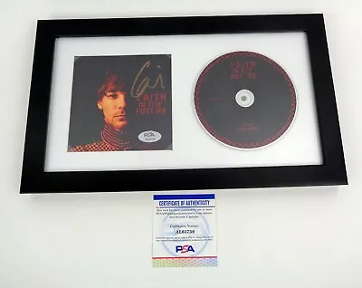 Louis Tomlinson Signed Autograph Faith In The Future CD Framed PSA/DNA COA • £193.02