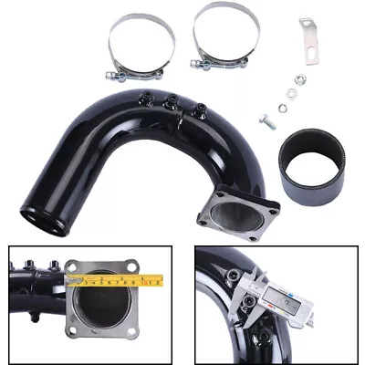 High Flow Intake Elbow Tube Pipe For 2003-07 Dodge Ram 5.9L Cummins Diesel Black • $40.30