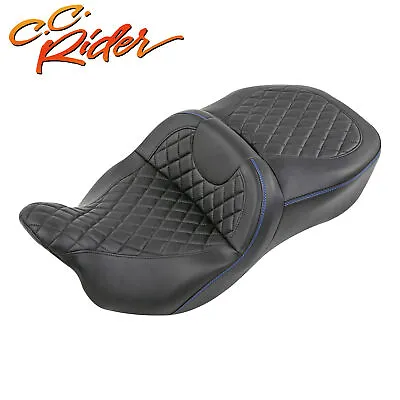 C.C. RIDER Driver Passenger Seat Fit For Harley Electra Street Road Glide 09-23 • $280
