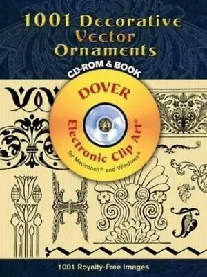 922 Decorative Vector Ornaments CD-ROM And Book [Dover Electronic Clip Art] • $9.05