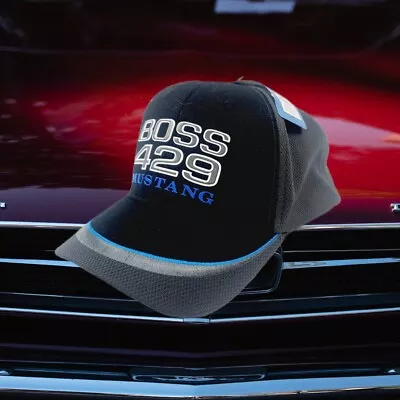 Ford Boss 429 Mustang Hat 5 Panel Snapback NWT One Size • $39.95