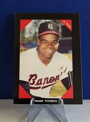 Frank Thomas Minor League Rookie Card 1990 Best Cards Co. #318 Birmingham Barons • $4.95