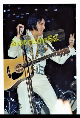 Elvis Presley Color Concert Photograph - Atlanta Ga - December 30 1976 • $3.79