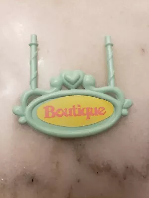 My Little Pony G1 Boutique Sign Perm Shoppe  Vintage Toy Hasbro 1980s MLP • $6.98