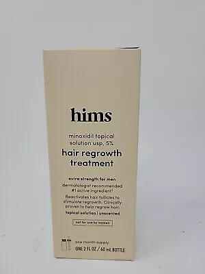 Hims USP 5% Hair Regrowth Treatment Men Extra Strength Grow Minoxidil Exp 06/24  • $19