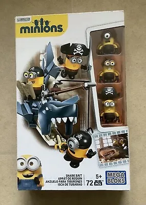 Mega Bloks Minions Shark Bait BNIB • £5.49