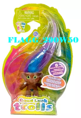 🍀 GOOD LUCK TROLLS 🍀 65th Anniversary 2  Doll DREAMS FIGURE 2024 READ!! • $9.99