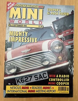 Mini World Magazine #5 - September 1992 - Nitrous Mini Modifies Track Test • £4.99