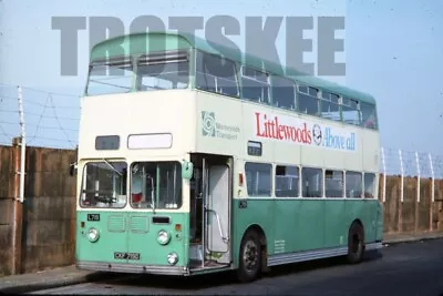 35mm Slide Merseyside PTE Leyland Atlantean Met-Cam L719 CKF719D 1977 Original • £3.99