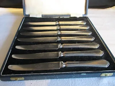Mappin & Webb Butter Knives X 7 Original Box • £29.99
