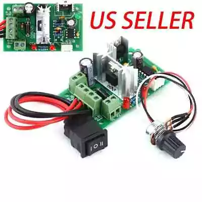 6V 12V 24V PWM DC Motor Speed Controller Reversible Switch Adjustable Governor • $9.95