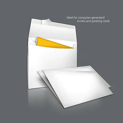 450 Bright White Invitation Envelopes Self Seal 4 3/8X5 3/4 Greeting Card A2 5x4 • $35.99