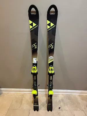 Fischer RC4 World Cup Slalom Race Skis (158cm) With Z17 Bindings On Race Plates • $100